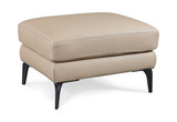 Chloe Leather Ottoman thumbnail 1