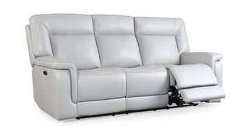 Marie Leather Power Sofa