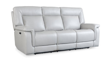 Marie Leather Power Sofa