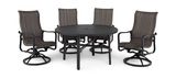Cabrisa II 5 Piece Patio Dining Set - Woven Seat  thumbnail 1