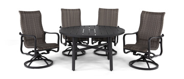 Cabrisa II 5 Piece Patio Dining Set