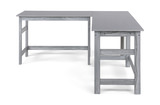Skyler “L” Desk - Grey thumbnail 2