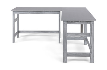 Skyler “L” Desk - Grey