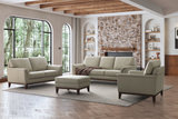 Haines Leather Sofa thumbnail 4