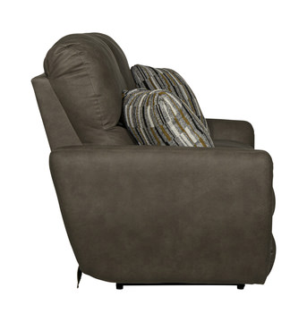 Bronx Reclining Loveseat - Pebble