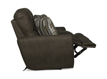 Bronx Reclining Loveseat - Pebble