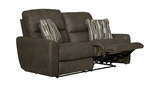 Bronx Reclining Loveseat - Pebble thumbnail 5