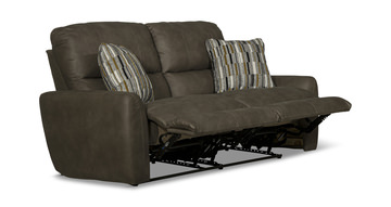 Bronx Reclining Loveseat - Pebble