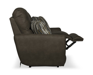 Bronx Reclining Loveseat - Pebble