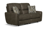Bronx Reclining Loveseat - Pebble thumbnail 2