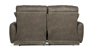 Bronx Reclining Loveseat - Pebble