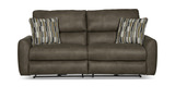 Bronx Power Reclining Sofa - Pebble thumbnail 1