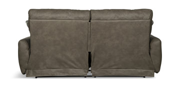 Bronx Power Reclining Sofa - Pebble