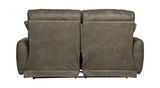Bronx Power Reclining Loveseat - Pebble thumbnail 4