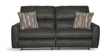 Bronx Reclining Sofa - Charcoal thumbnail 1