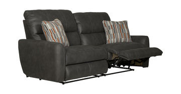 Bronx Reclining Sofa - Charcoal