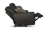 Bronx Reclining Sofa - Charcoal thumbnail 9