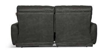Bronx Reclining Sofa - Charcoal