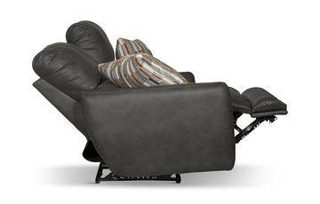Bronx Reclining Loveseat - Charcoal