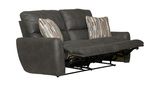 Bronx Reclining Loveseat - Charcoal thumbnail 6