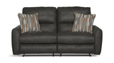 Bronx Reclining Loveseat - Charcoal thumbnail 1