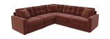 ModularOne 5 Piece Sectional - Merlot thumbnail 1