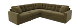 ModularOne 5 Piece Sectional - Moss thumbnail 1