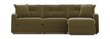 ModularOne 3 Piece Sectional - Moss thumbnail 2