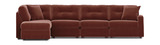 ModularOne 6 Piece Sectional - Merlot thumbnail 2