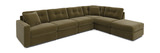 ModularOne 6 Piece Sectional - Moss thumbnail 1