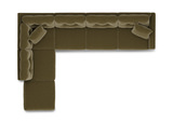 ModularOne 6 Piece Sectional - Moss thumbnail 3