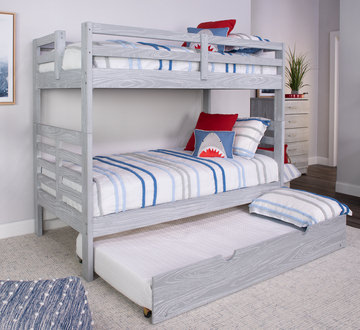 Skyler Twin/Twin Bunk - Grey