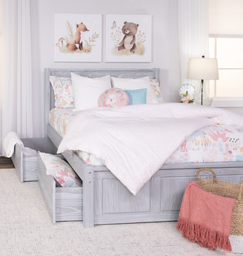 Skyler Twin Bedroom Suite - Grey