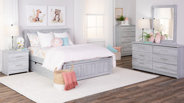 Skyler Full Bedroom Suite - Grey