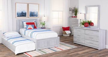Skyler Twin Bedroom Suite - Grey