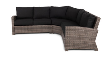Urban Woven 3 Piece Sectional II