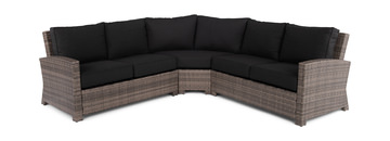 Urban Woven 3 Piece Sectional II
