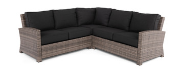 Urban Woven 3 Piece Sectional II