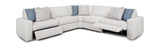 Toronto 5 Piece Power Reclining Sectional - Oyster thumbnail 4