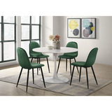 Harvey Table With 4 Ivy Chairs - Green thumbnail 2