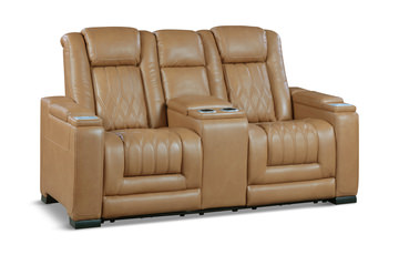 Travis Power Reclining Loveseat With Console
