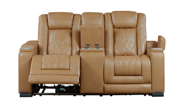 Travis Power Reclining Loveseat With Console