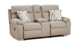 Bennett Reclining Loveseat With Console - Taupe thumbnail 2