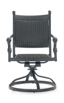 Veranda Woven Swivel Rocker Chair