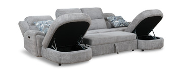 Maya 3 Piece Power Reclining Sectional