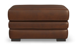 David Leather Ottoman thumbnail 2