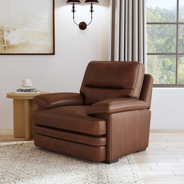 David Leather Chair