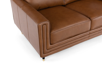 Byron Leather Loveseat