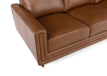 Byron Leather Sofa