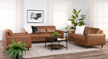 Byron Leather Sofa